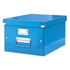 Короб для хранения Leitz Click & Store, картон, синий [60440036]