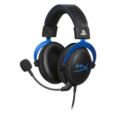 Проводная гарнитура HYPERX Cloud, для PlayStation 4, черный [hx-hscls-bl/em]