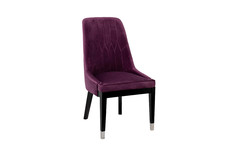 Стул (garda decor) фиолетовый 65x101x56 см.
