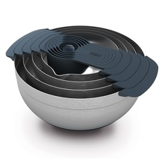 Набор мисок nest™9 (joseph joseph) серебристый 31x13x26 см.