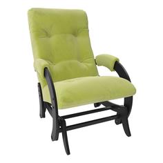 Кресло-качалка глайдер montana (комфорт) зеленый 60x96x89 см. Milli