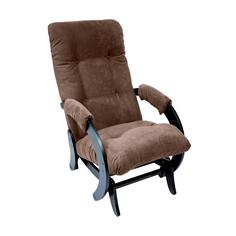 Кресло-качалка глайдер montana (комфорт) коричневый 60x96x89 см. Milli