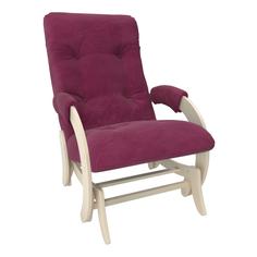 Кресло-качалка глайдер montana (комфорт) красный 60x96x89 см. Milli