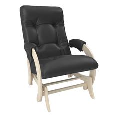Кресло-качалка глайдер montana (комфорт) черный 60x96x89 см. Milli