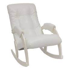Кресло-качалка vegas (комфорт) белый 60x103 см. Milli
