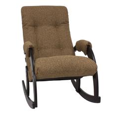 Кресло-качалка vegas (комфорт) коричневый 60x87x103 см. Milli