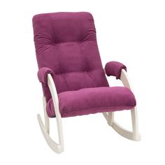 Кресло-качалка verona (комфорт) розовый 60x87x103 см. Milli