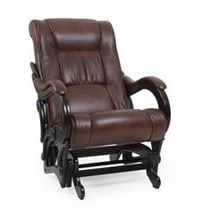 Кресло-качалка глайдер dundi (комфорт) коричневый 69x98x100 см. Milli