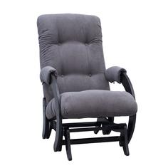 Кресло-качалка глайдер montana (комфорт) серый 60x96x89 см. Milli