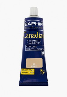 Крем для обуви Saphir бежевый, 75 мл