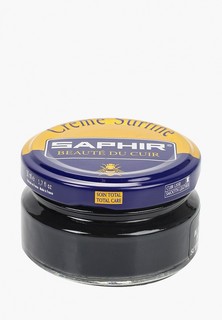 Крем для обуви Saphir черный, 50 мл.