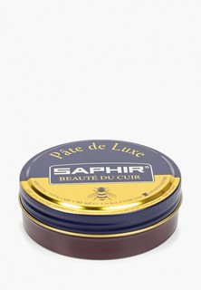 Крем для обуви Saphir Pate de luxe, бордовый, 50 мл