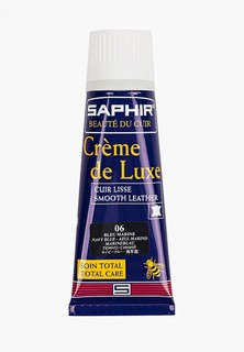 Крем для обуви Saphir темно-синий, 63 мл