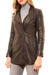 leather jacket AD MILANO