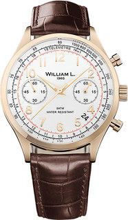 Мужские часы в коллекции Vintage Style Chronograph Мужские часы William L. WLOR01BCORCM