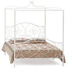 Кровать двуспальная c балдахином SDM HESTIA 160*200 см