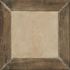 Плитка ColiseumGres Гарда Коричневый Фрэйм 45x45 см