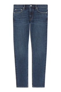 Синие джинсы из плотной ткани Burberry