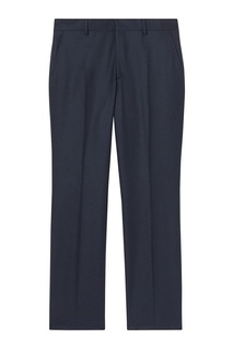Классические брюки темно-синего цвета Burberry