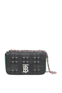 Черная сумка из стеганой кожи Burberry