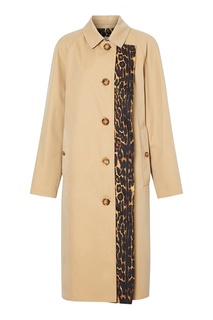 Плащ с леопардовой подкладкой Burberry