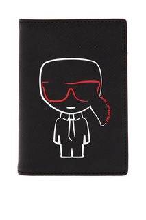 Обложка для паспорта K/Ikonik Karl Lagerfeld