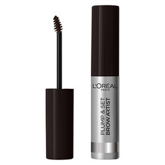 Тушь для бровей LOREAL PLUMP &amp; SET BROW ARTIST тон 109 ebony L'Oreal