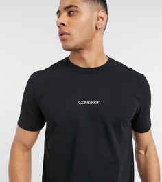 Черная футболка с логотипом Calvin Klein эксклюзивно для ASOS-Черный