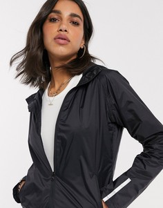 Спортивная куртка со светоотражающим принтом South Beach-Черный