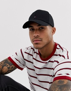 Черная бейсболка Tommy Hilfiger-Черный