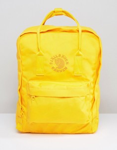 Желтый рюкзак объемом 16 литров Fjallraven Re-Kanken