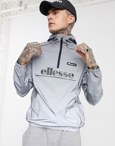 Серая светоотражающая куртка с молнией ellesse Berto-Серый