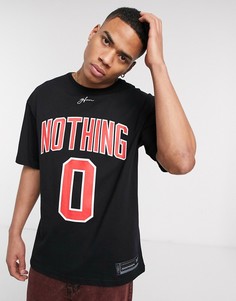 Черная oversized-футболка с логотипом Good For Nothing-Черный