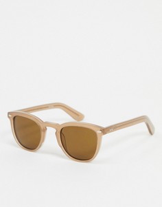 Светло-коричневые круглые солнцезащитные очки Spitfire-Коричневый