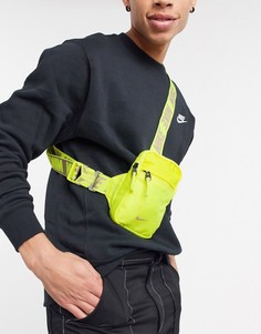Неоновая сумка через плечо Nike Advance-Зеленый