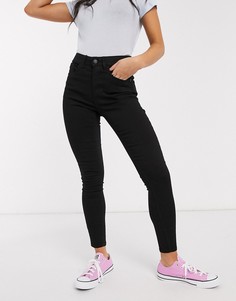 Черные ультрамягкие джинсы скинни New Look-Черный цвет