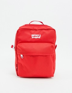 Красный рюкзак с логотипом Levis