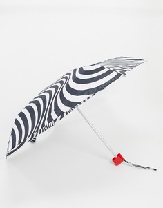 Зонт в полоску Lulu Guinness-Мульти