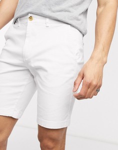 Белые шорты чиносы Burton Menswear-Белый