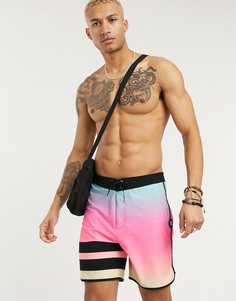 Розовые пляжные шорты Hurley-Розовый