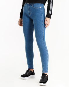 Облегающие джинсы с высокой талией Gloria Jeans