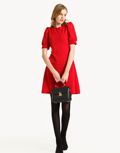 Красное платье с «фонариками» Gloria Jeans