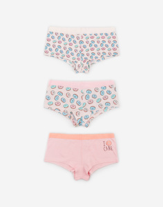 Комплект трусов для девочки 3 шт. Gloria Jeans