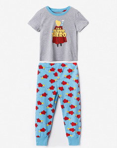 Детская пижама с принтом «Супергерой» Gloria Jeans