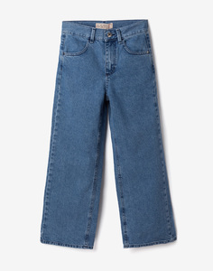 Укороченные джинсы для девочки Gloria Jeans