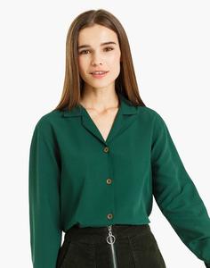 Зелёная рубашка Gloria Jeans