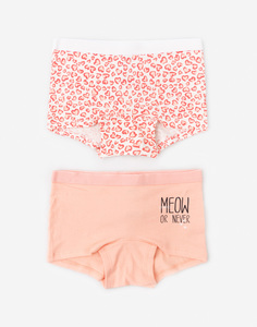 Комплект трусов для девочки 2 шт. Gloria Jeans