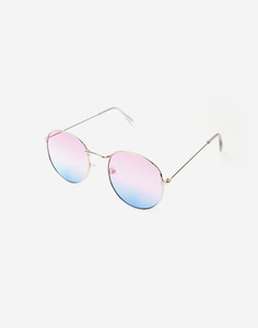 Круглые солнцезащитные очки с градиентом Gloria Jeans
