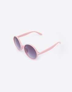 Солнцезащитные круглые очки розовые Gloria Jeans