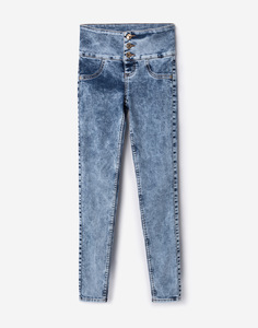 Облегающие джинсы-варёнки для девочки Gloria Jeans